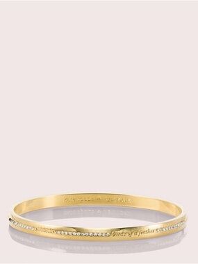 Kate Spade Pave Idiom Bridesmaid Best Friend Bangle Bracelet